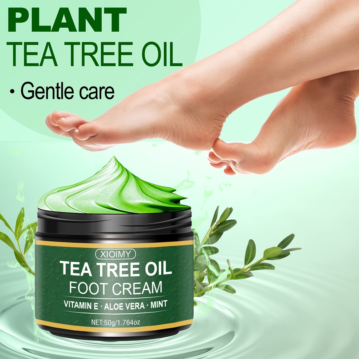 Moisturizing Foot Cream with Aloe & Honey