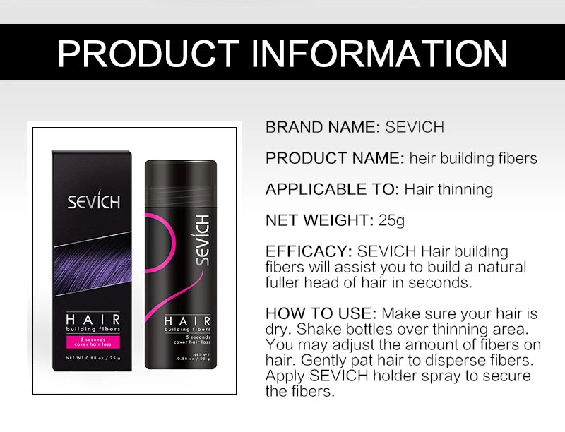 Keratin Hair Thickening Powder