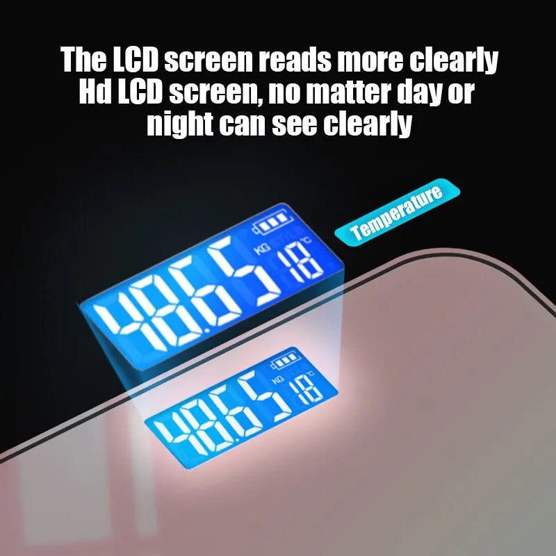 Intelligent LCD Digital Body Scale