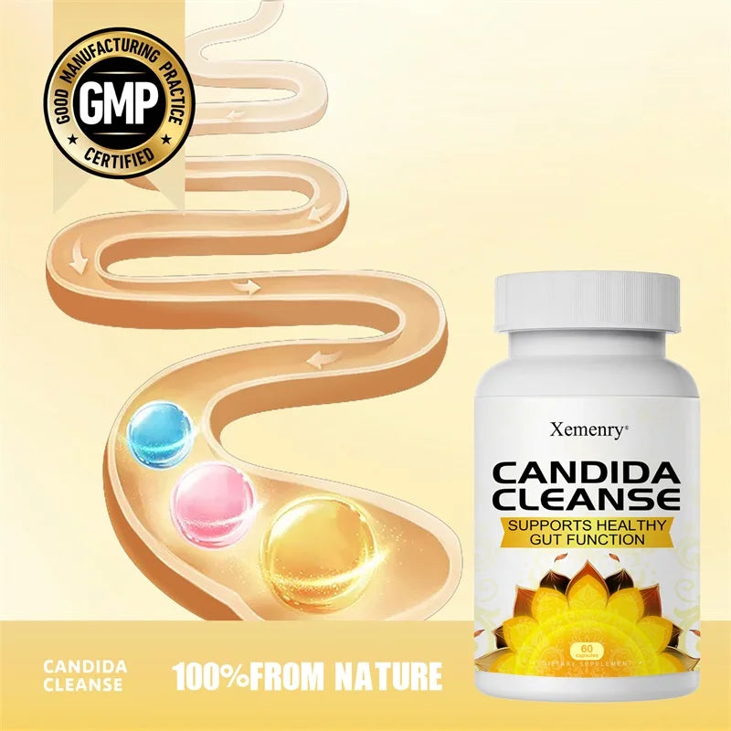 Candida Cleanse Detox Supplement