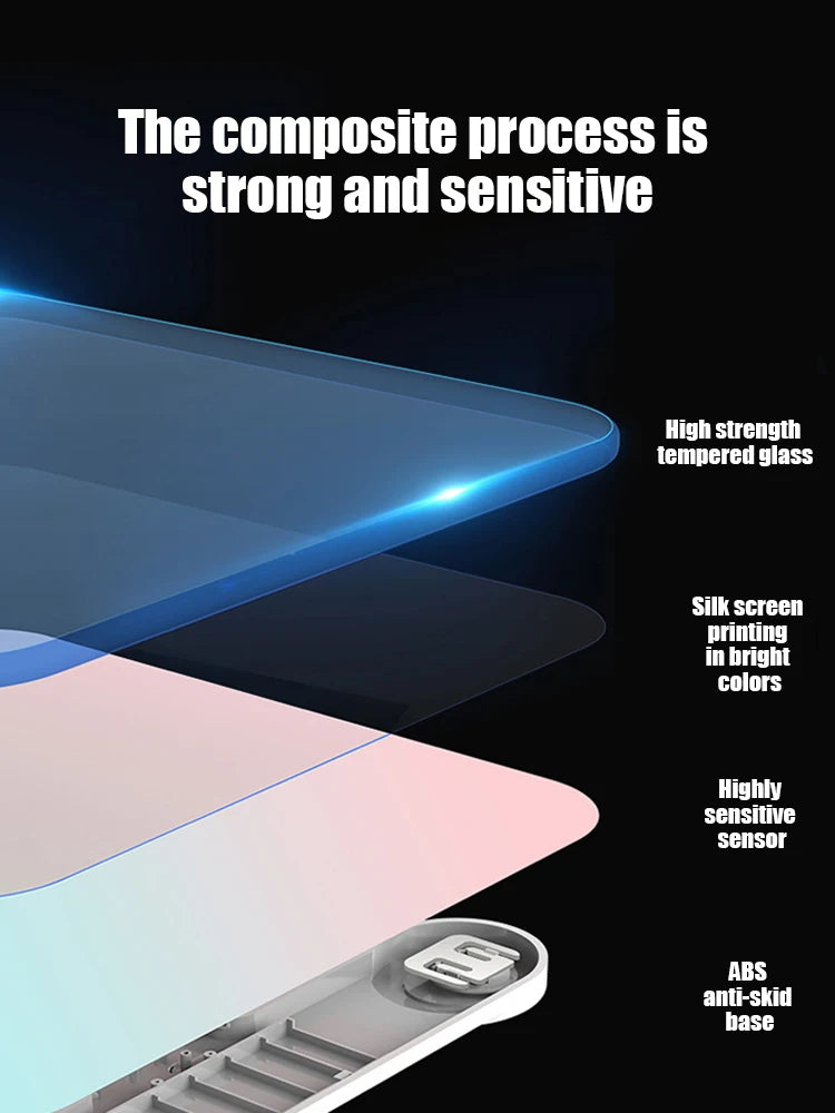 Intelligent LCD Digital Body Scale