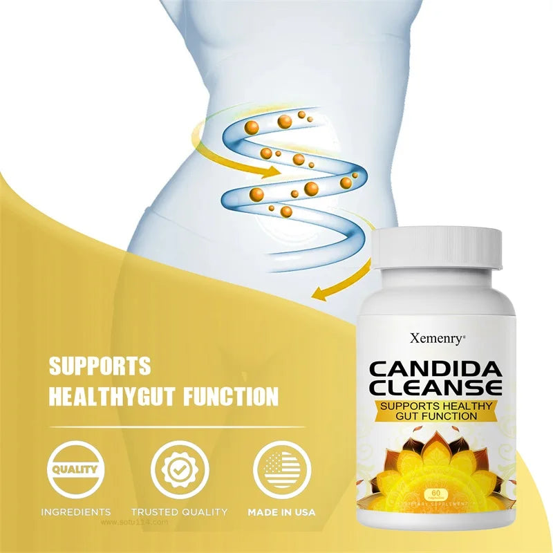 Candida Cleanse Detox Supplement