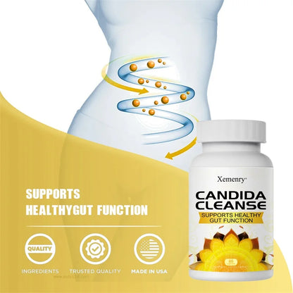 Candida Cleanse Detox Supplement